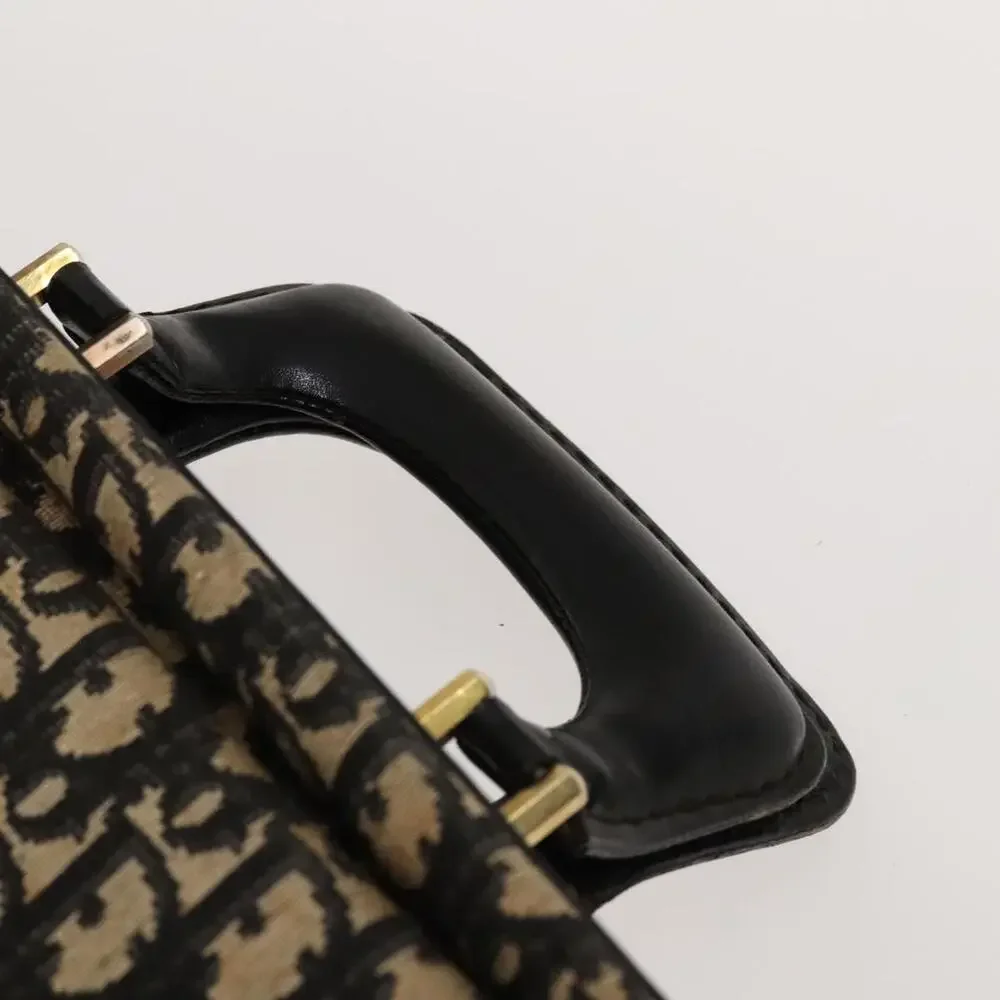 DIOR Trotter Canvas Trunk Navy Gold